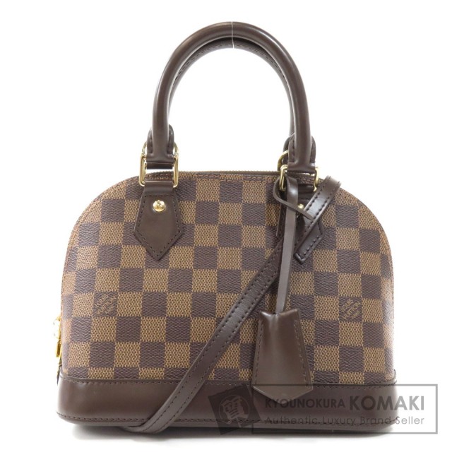 LOUIS VUITTON ルイヴィトン N41221 アルマBB ダミエ エベヌ  