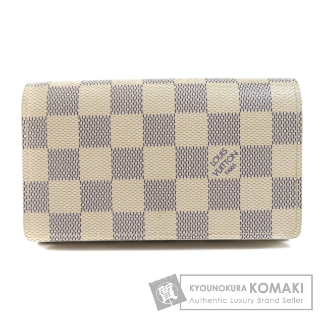 LOUISVUITTONルイヴィトンN61744ポルトモネビエトレゾールダミエ  