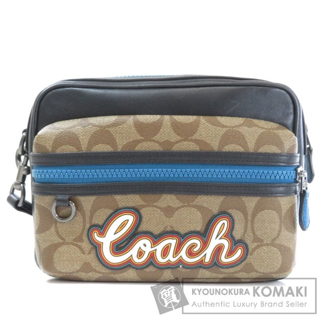 Coach コーチ F シグネチャー クラッチバッグ セカンドバッグ レザー メンズ ブランド京の蔵小牧 ネット販売部
