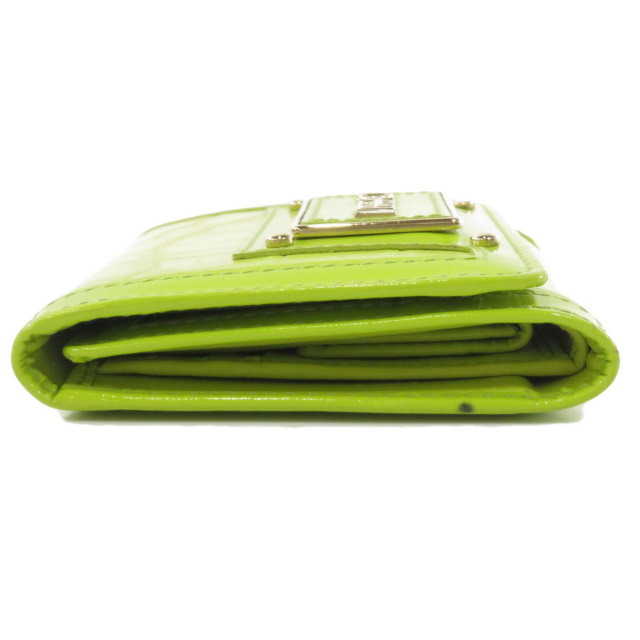 Gianni Versace ジャンニ・ヴェルサーチ ロゴ 型押し 二つ折り財布  