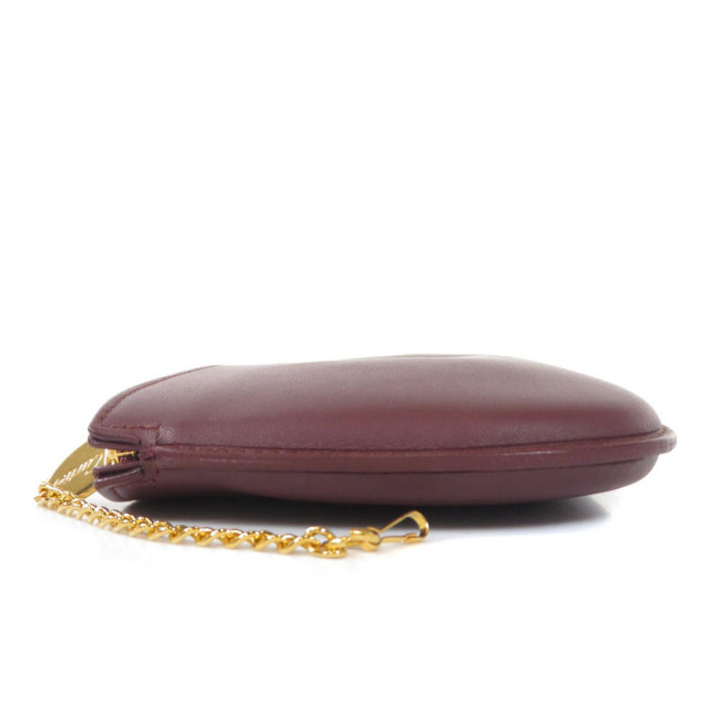 CARTIER カルティエ ロゴタイプ アクセサリーポーチ レザー