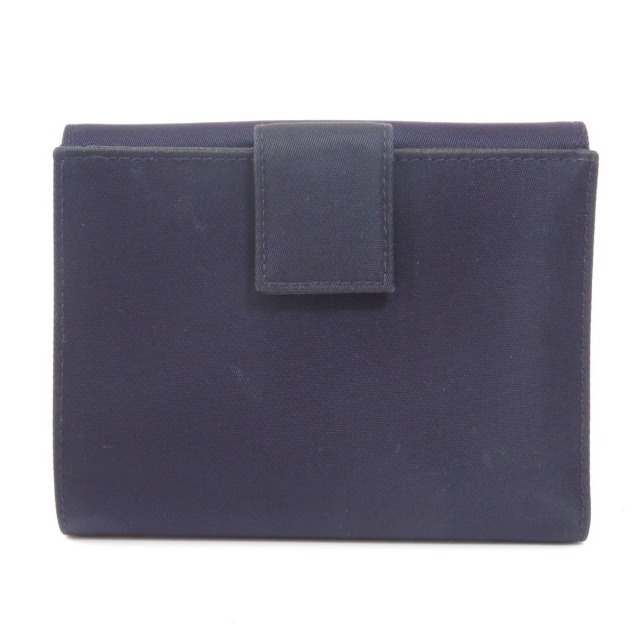 PRADA プラダ M523 ロゴプレート 二つ折り財布（小銭入れあり