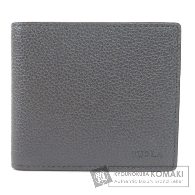 Furla フルラ ロゴモチーフ 二つ折り財布 小銭入れあり レザー メンズ ブランド京の蔵小牧 ネット販売部