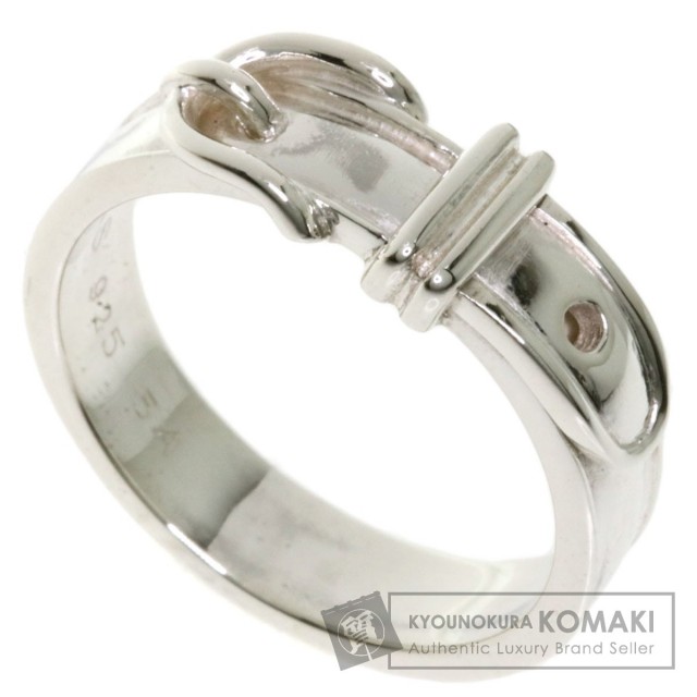 HERMES エルメス ブックルセリエ #54 リング・指輪 シルバー  