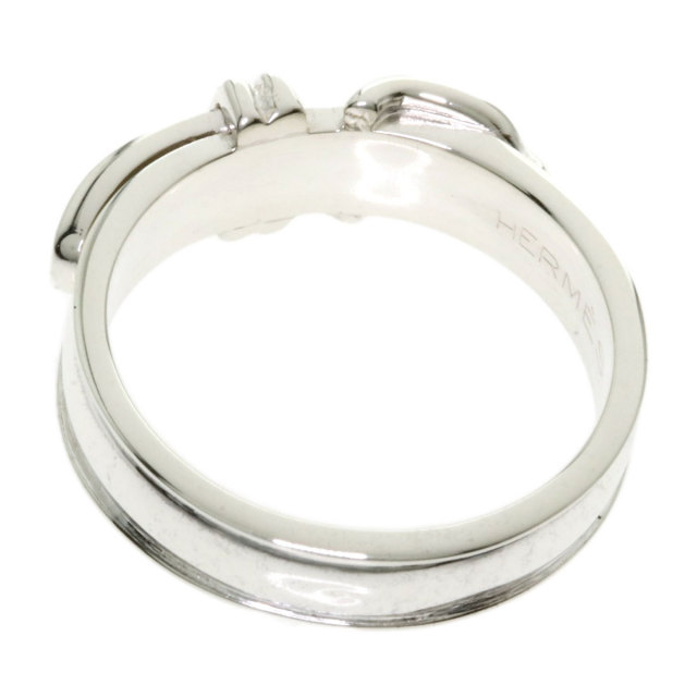 HERMES エルメス ブックルセリエ #54 リング・指輪 シルバー  