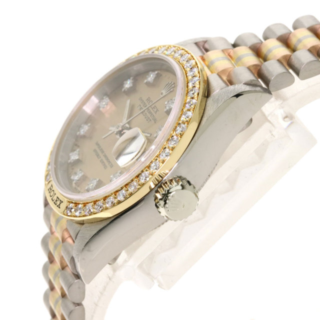 ROLEX ロレックス 69149G BIC デイトジャスト トリドール 10P