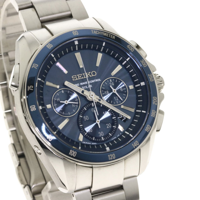 SEIKO【セイコー】8B82-0AN0ブライツ腕時計チタニウム/チタニウム 
