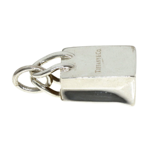 ティファニー ショッピングバッグ シルバー チャーム