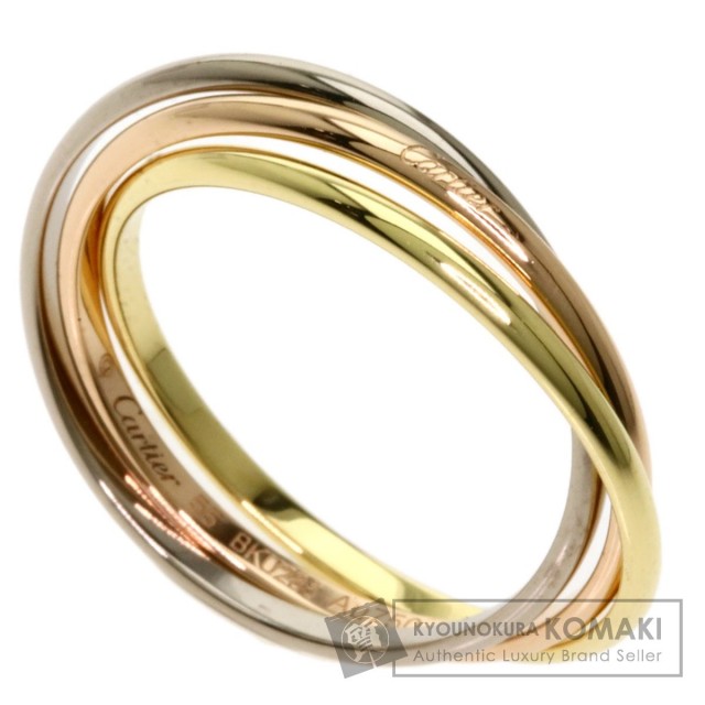 CARTIER カルティエ トリニティリング XS #55 リング・指輪 K18 