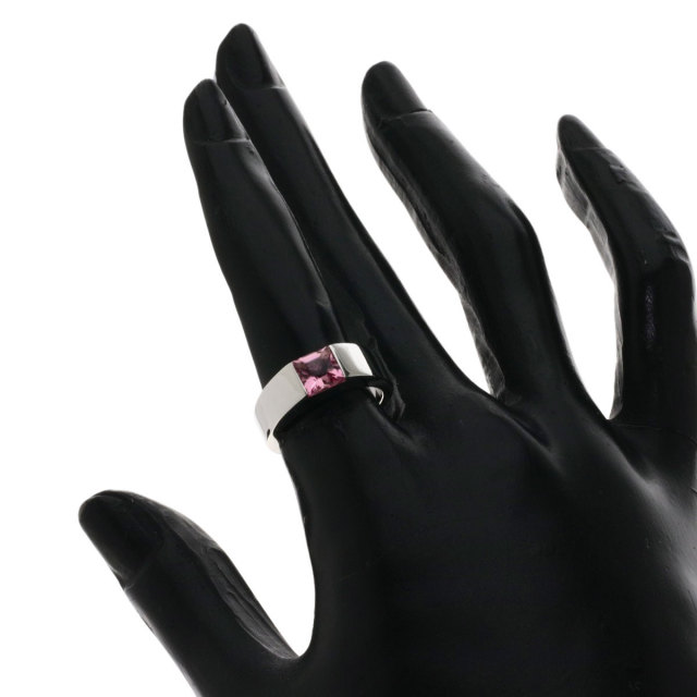 CARTIER カルティエ タンクリング ピンクトルマリン #50 リング・指輪 