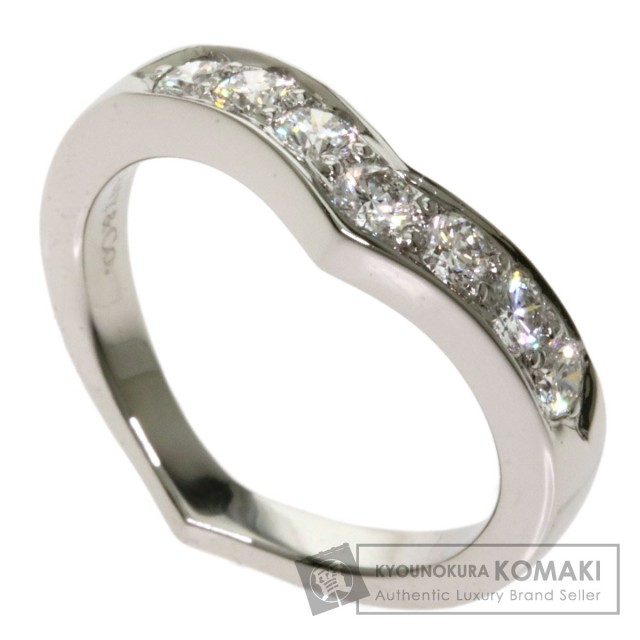 TIFFANY&Co. ティファニー Vバンドリング ダイヤモンド リング・指輪  