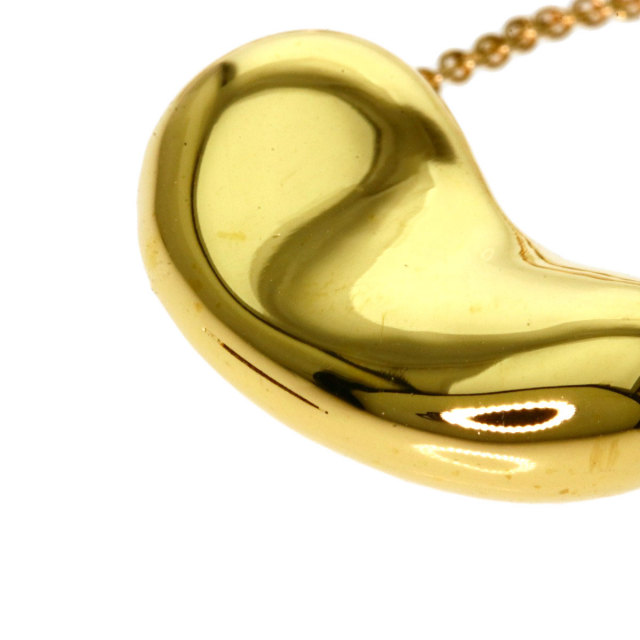 TIFFANY&Co. ティファニー ビーン 20mm ネックレス K18イエロー  