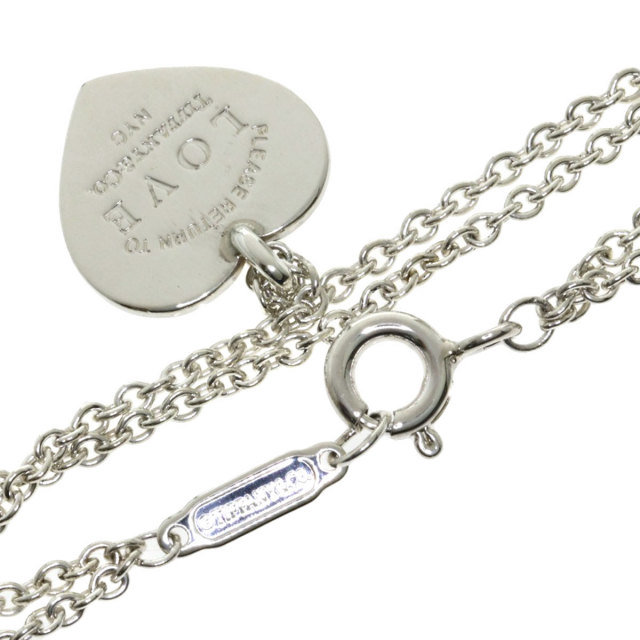 ティファニーブレスレット ハートロックキー シルバー 美品 TIFFANY&Co. ティファニー ハートロックキー ブレスレット