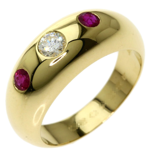 カルティエダフネ #50 ユニセックス リング・指輪 9.5号 CARTIER