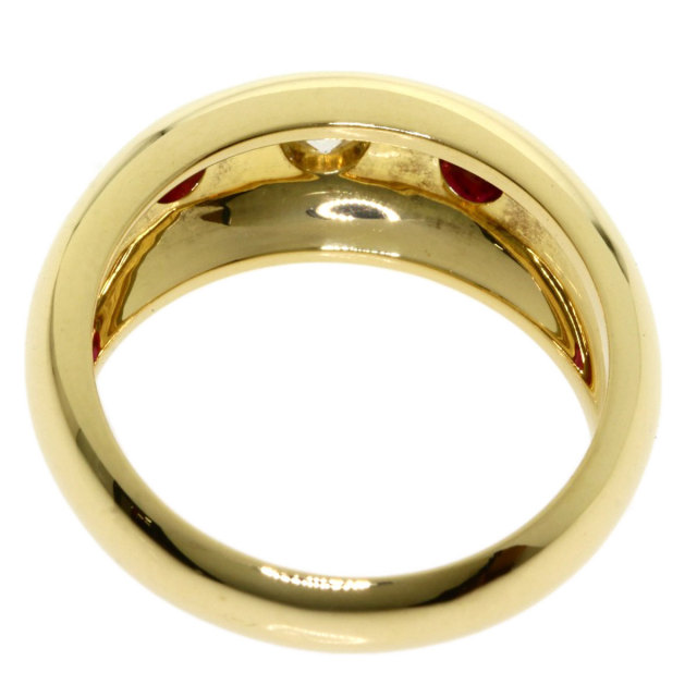 CARTIER カルティエ ダフネ ダイヤモンド ルビー #54 リング