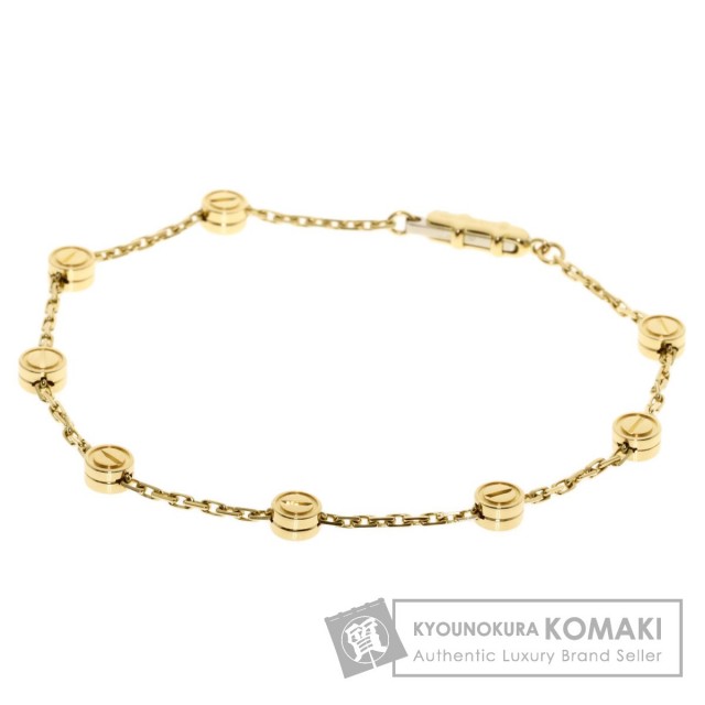 CARTIER カルティエ ラブ パスティーユ ブレスレット K18イエロー  