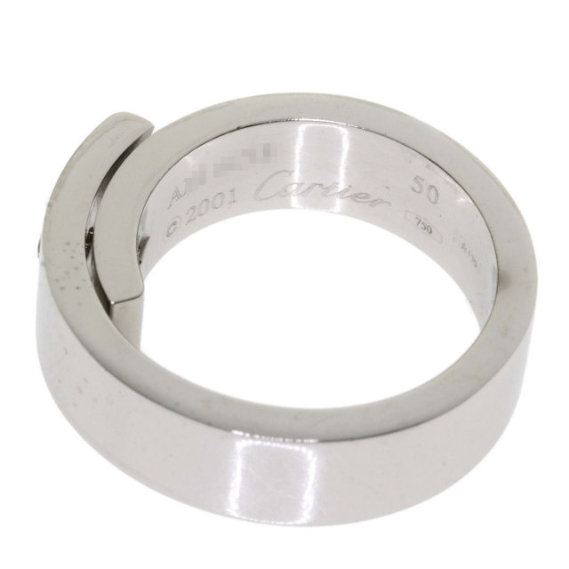 CARTIERカルティエアニバーサリー1Pダイヤモンド#50リング・指輪K18  