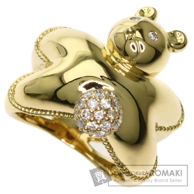 Ponte Vecchio ポンテヴェキオ ダイヤモンド クマモチーフ リング  