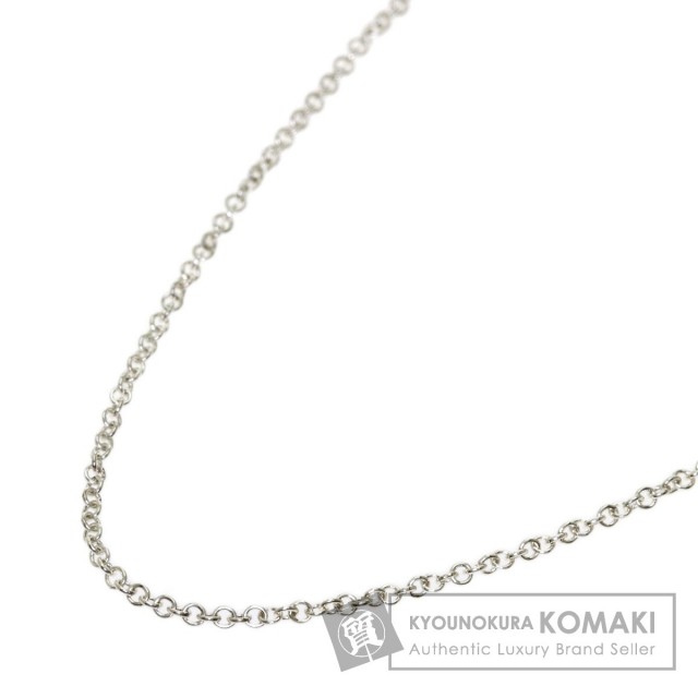 美品✨ティファニー ネックレスチェーンのみ ロゴ 全長45cm 純正 シルバー TIFFANY&Co. ティファニー チェーンのみ 45cm ネックレス