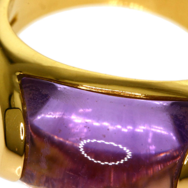 BVLGARI ブルガリ トロンケット アメジスト リング・指輪 K18