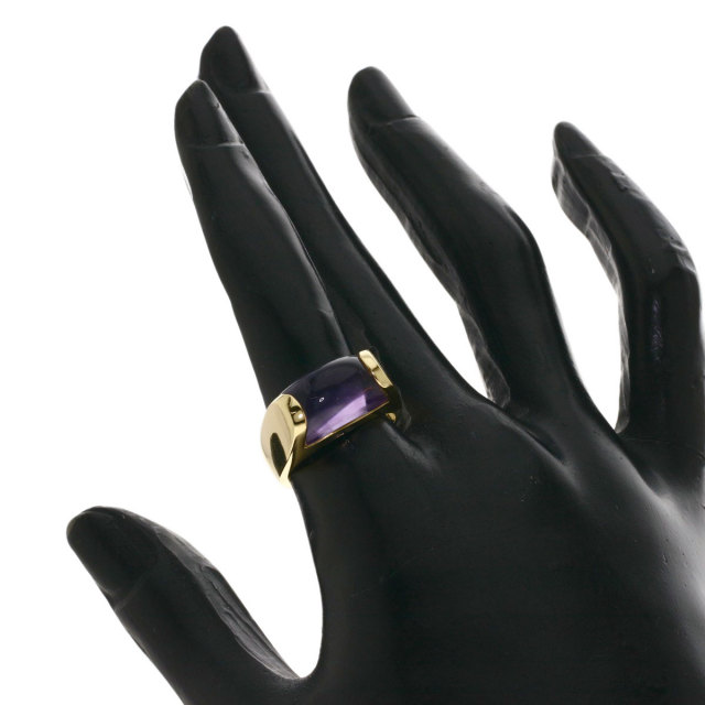 BVLGARI ブルガリ トロンケット アメジスト リング・指輪 K18イエロー  