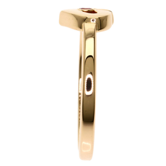 CARTIER カルティエ Cハートリング ピンクサファイア #52 リング・指輪 