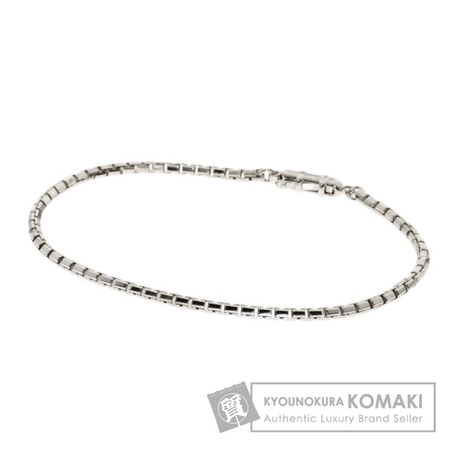 CARTIER カルティエ タンクチェーン ブレスレット K18ホワイトゴールド 