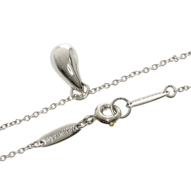 TIFFANY&Co.ティファニーティアドロップネックレスプラチナPT950レディース
