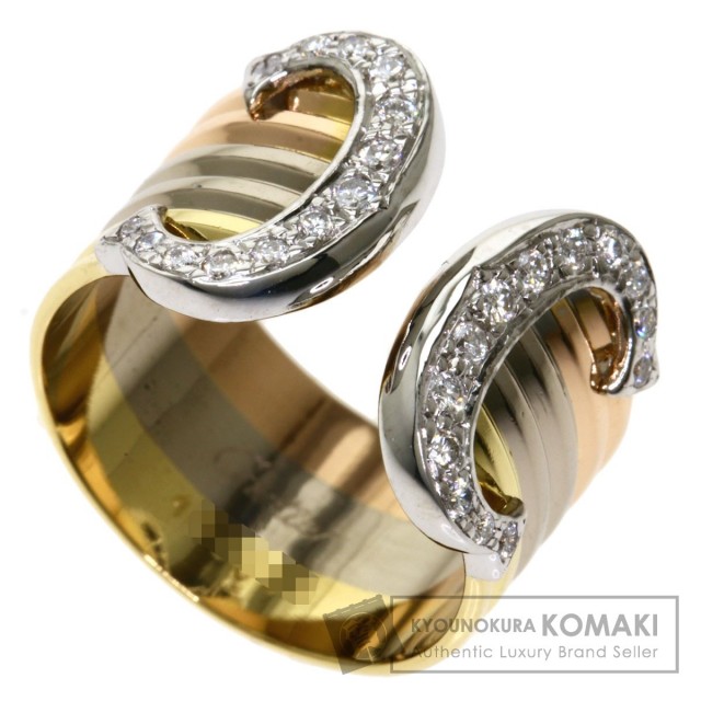 Cartier（カルティエ）2C（ドゥーブル・シー）リング K18