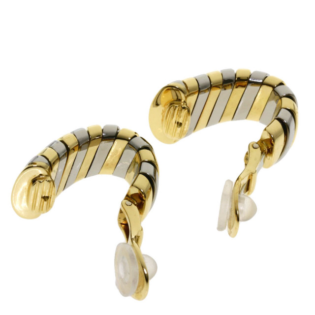 BVLGARI ブルガリ トゥボガス イヤリング K18イエローゴールド/SS 