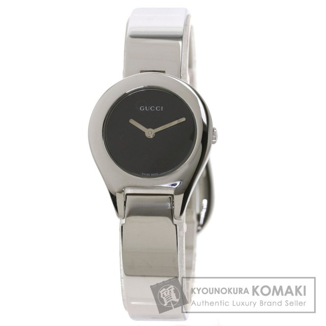 GUCCIグッチ6700Lラウンドフェイス腕時計ステンレススチール/SSレディース 