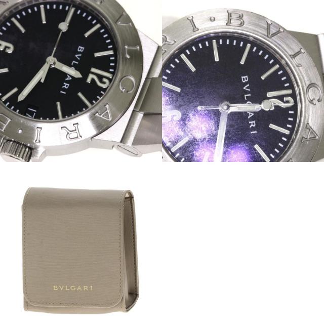BVLGARI Lcv29s 動作良好自動巻き時計 ブルー
