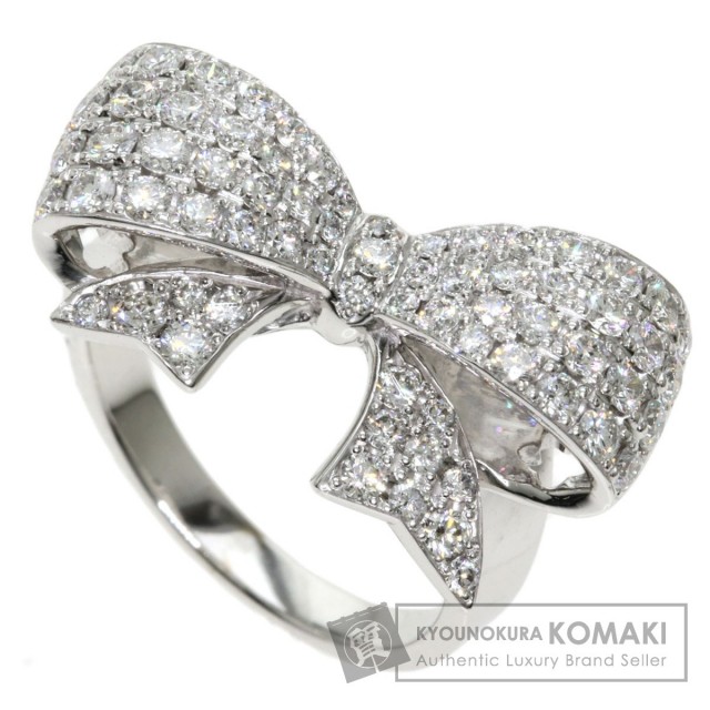 Ponte Vecchio ポンテヴェキオ リボンモチーフ ダイヤモンド リング  