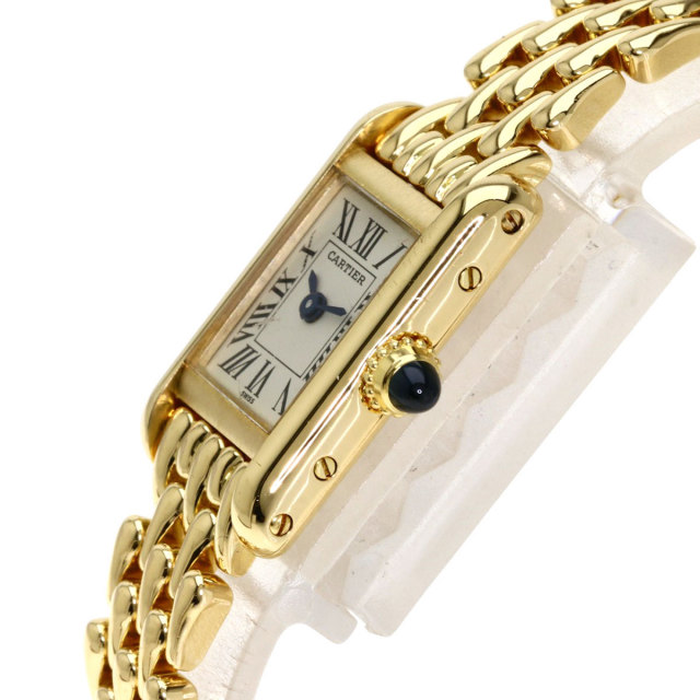 上品なブランド ミニタンク カルティエ CARTIER メーカーコンプリート OH 腕時計 時計