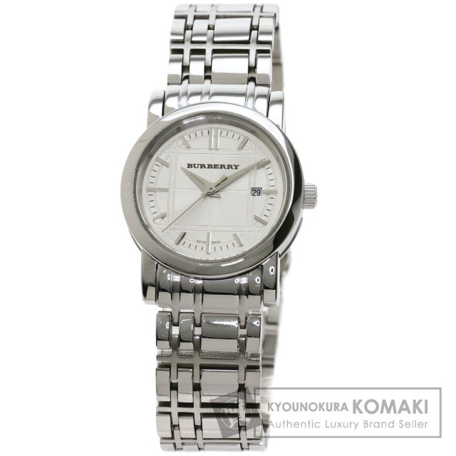 BURBERRY バーバリー BU1351 ヘリテージ チェック 腕時計 ステンレス  