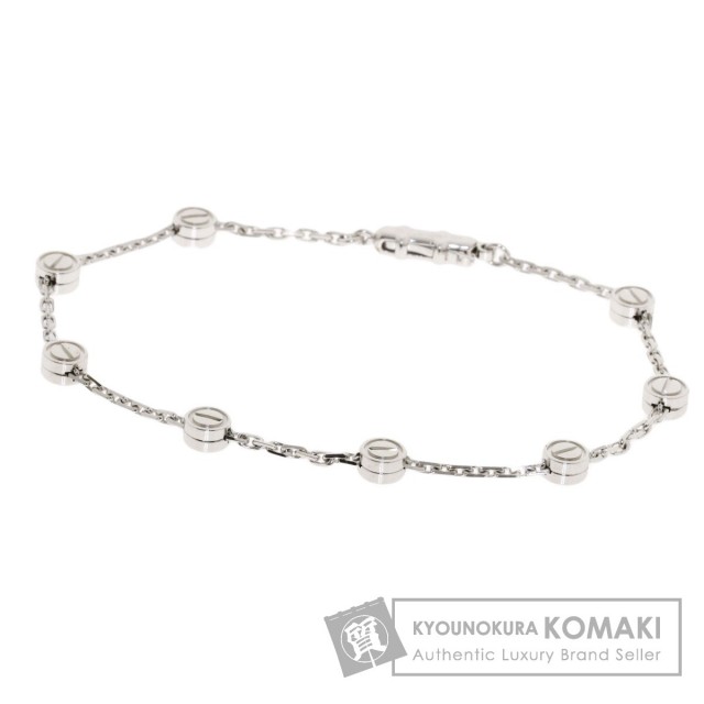 CARTIER カルティエ ラブパスティーユ ブレスレット K18ホワイト  