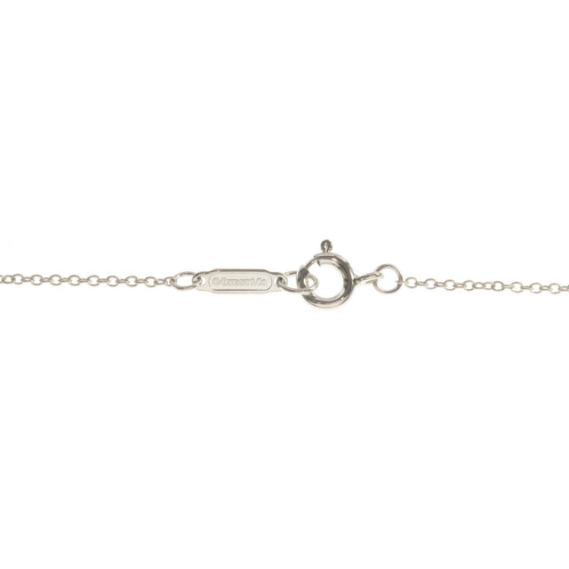Tiffany&Co ティファニー　ボウ　リボン　ネックレス　silver925 ティファニー ボウ ネックレス リボン 40cm シルバー925