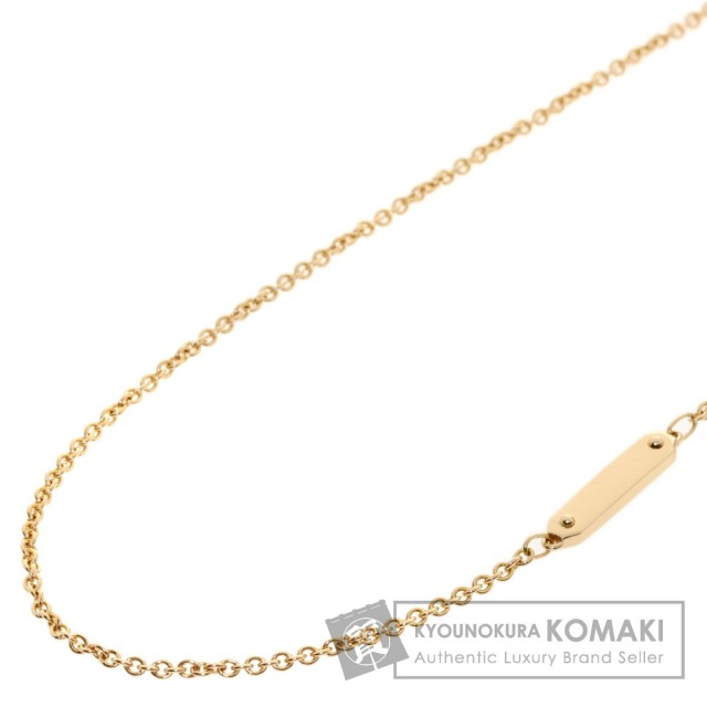 TIFFANY&Co. ティファニー タグチェーンミニ ネックレス K18ピンク  