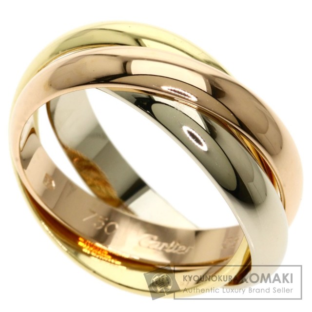 CARTIERカルティエトリニティリング#58リング・指輪K18イエロー 