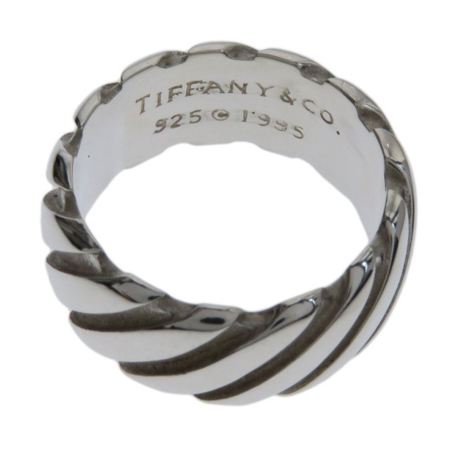 TIFFANY&Co. ティファニー ツイストトルネード リング・指輪 シルバー 