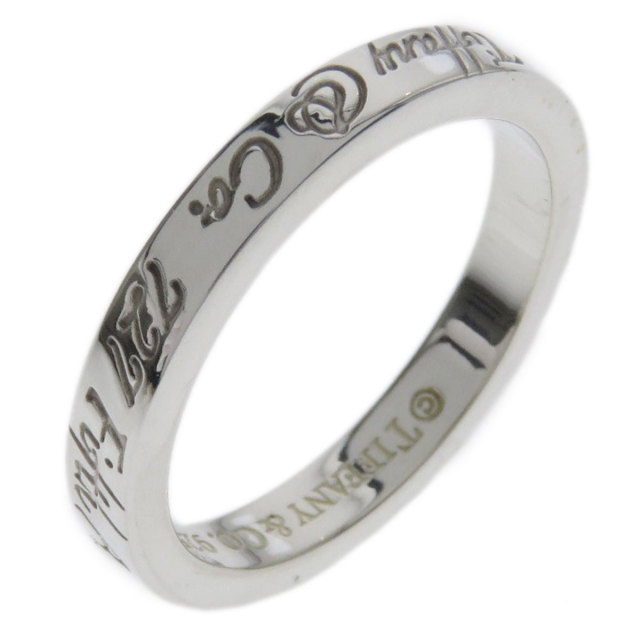 TIFFANY&Co. ティファニー ノーツナロー リング・指輪 シルバー レディース 