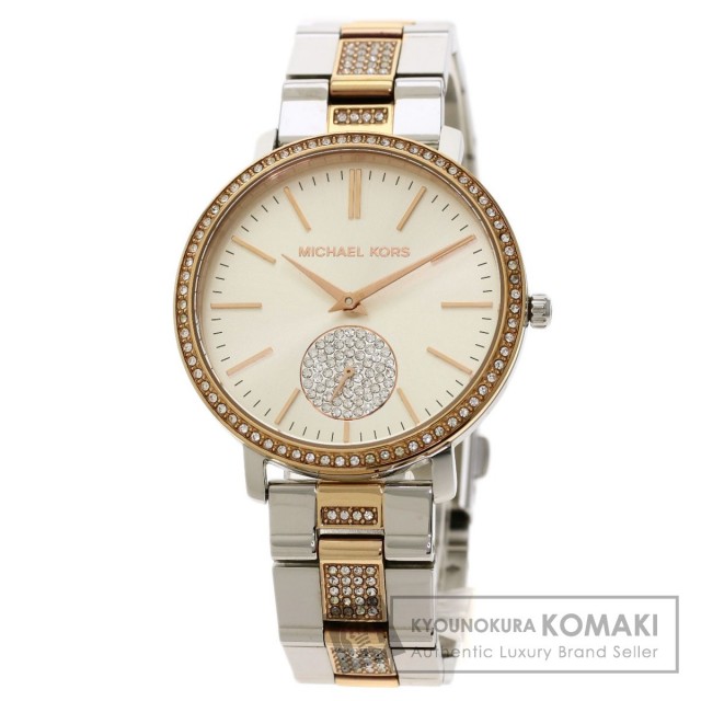 MichaelKorsマイケルコースMK-366038mmツートンカラー腕時計ステンレス  