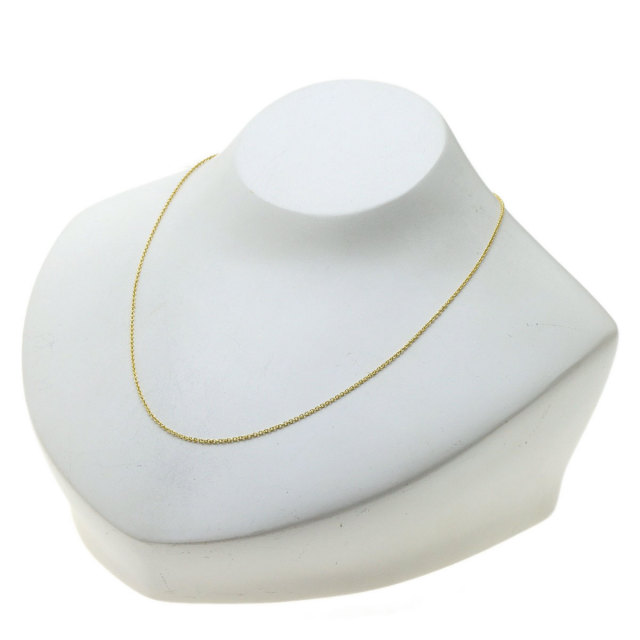 TIFFANY & CO. ティファニー ネックレス K18YG - 4800724D0262 TIFFANY&Co. ティファニー チェーン 40cm ネックレス K18