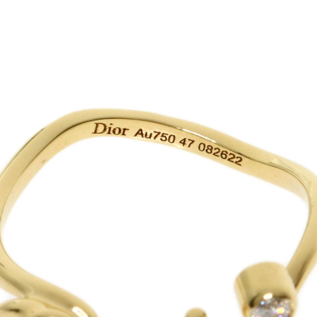 Dior ディオール ウィ OUI ダイヤモンド #47 リング・指輪 K18イエロー 
