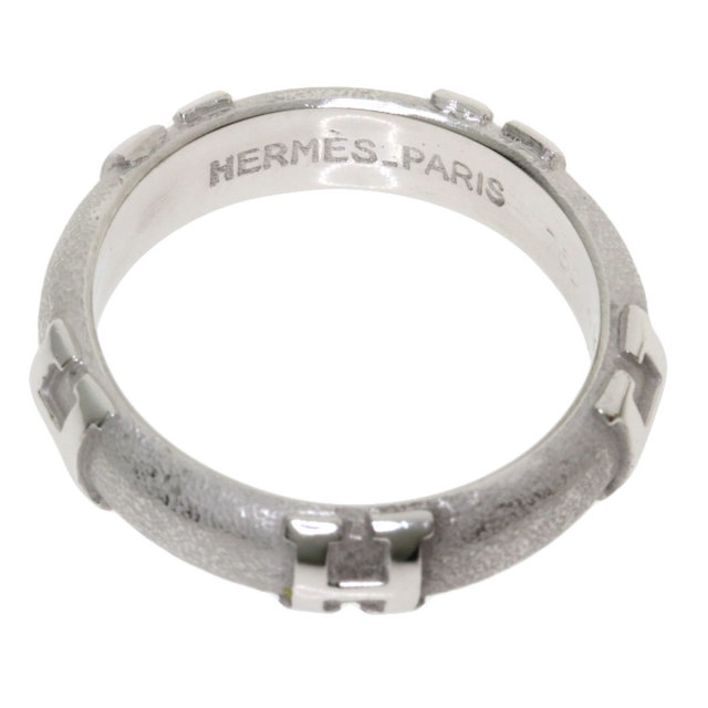 【人気沸騰】 HERMESエルメスフィデリテリング#48リング・指輪K18ホワイト アクセサリー
