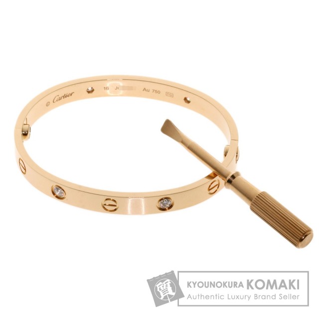 CARTIER カルティエ ラブブレス ハーフダイヤモンド #16 ドライバー  