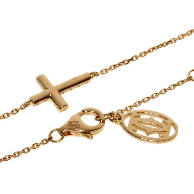 【Cartier】クロス ピンクゴールド ダイヤモンド ブレスレット Brand Max】ルイヴィトン・ヴィトン・エルメス・シャネル