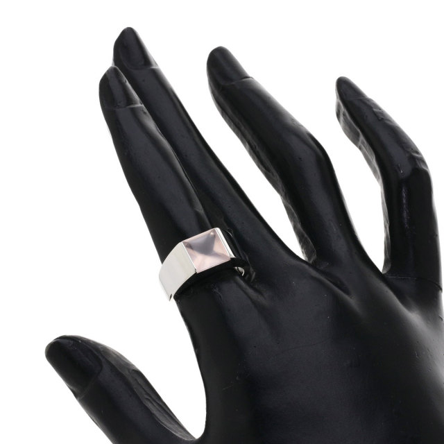 CARTIERカルティエタンクリングローズクオーツ#50リング・指輪K18  