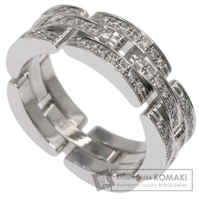 CARTIER カルティエ マイヨンパンテール フルダイヤモンド #52 リング 