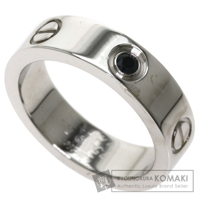 CARTIERカルティエラブリング1Pブラックサファイア#55リング・指輪K18  